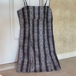 Urban outfitters, snake skin strappy dress, size medium, good condition
